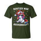 Reindeer Was Out Sold Reindeer Christmas T-Shirt