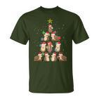 Hedgehog Christmas Animal Xmas Animal Love Pet  T-Shirt