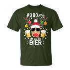 Ho Ho Hol Mir Mal Ein Bier Reindeer Christmas T-Shirt