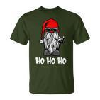 Ho Ho Ho Xmas Christmas Cool Santa Costume T-Shirt