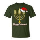 Merry Christmas Jewish Christmas Hanukkah Holiday T-Shirt