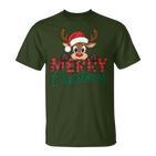 Merry Christmas Reindeer Christmas Family Women T-Shirt