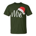 Mrs Partner Look Couple Christmas Jumper Christmas Outfit T-Shirt