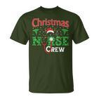 Nurse Christmas Reindeer Christmas Nurse Crew T-Shirt