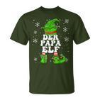 Papa Elf Father Elf Christmas T-Shirt