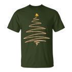 Vintage Christmas Tree Retro Merry Christmas T-Shirt