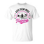 Cheerleading Cheerdance Aus Dem Weg Ich Muss Zum Training German T-Shirt