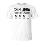 Chihuahua Hört Auf Wort Chihuahua Gray T-Shirt