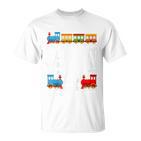 Children's 4Th Birthday Train 4 Years Boys  T-Shirt