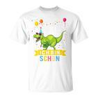 Children's 5 Years Birthday Dinosaur Boys Girls Dino T-Shirt