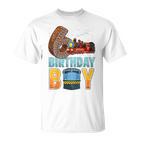 Children's Railway 6Th Birthday Train Boys 6 Years Old B-Day T-Shirt