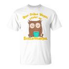 Coffee Owls Early Bird Owl Saying  T-Shirt