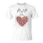 Confetti In The Heart Fancy Dress Carnival Costume Replacement T-Shirt