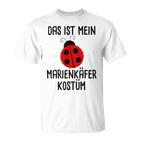 Das Ist Mein Ladybird Costume Fancy Dress Carnival T-Shirt