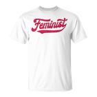 Feminist Retrointage 60S 70S Style Feminism  T-Shirt