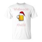 Christmas Outfit Women's Christmas Beer S T-Shirt