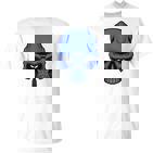 Gamer Skullideo Games Gaming Boys Nager T-Shirt
