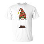 Grandpa Gnome Christmas Gnome Grandfather Long-Sleeved T-Shirt