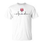 Heartbeat Wildberry Lillet Fruits Cocktail Summer Alcohol Gray T-Shirt