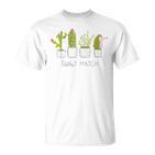 Hedgehog Hedgehog Perfect Match Cacti T-Shirt