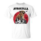 Hyraxzilla Rock Hyrax Lover Awawa Angry Marmot Gray T-Shirt