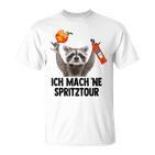 Ich Mach Ne Spritztour X Waschbär Meme Racoon X Pedro Spritz T-Shirt