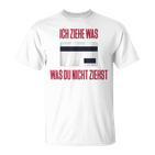 Ich Ziehe Was Du Nicht Ziehst Slogan Tekk Hardtekk Raven T-Shirt