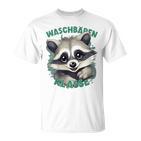 Kinder Waschbärenklasse In Der Grundschule Klassentier Waschbär T-Shirt