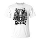 Kramperl Perchten Knecht Ruprecht Christmas Demon Krampus Gray T-Shirt