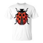 Ladybug Adult Children Ladybird Costume Red T-Shirt