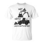 Landscape Gardener Hard Saying Gardener Garden T-Shirt