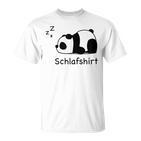 Müder Panda Cute Sleep T-Shirt