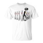 Penguin Pins Bowling T-Shirt