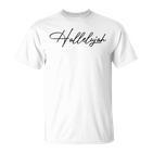 Religion Faith And Hallelujah T-Shirt