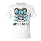 Skifahren Lustiges Apres Ski T-Shirt