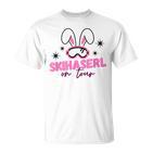 Skihaserl On Tour Apres Ski Bunny Ski Holiday Hut Gaudi T-Shirt