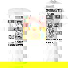 More Spaghetti Less Regretti Cat Eats Spaghetti Meme T-Shirt