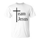 Team Jesus I Jesus Christ Redeemer Christianity T-Shirt