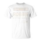 Team Robbie Lifetime Member Name Robbie T-Shirt