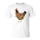 Ugly Christmas Sweater Chicken Christmas T-Shirt