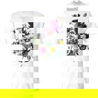 Vintage Botanische Blume Wildflower Garden Botanics T-Shirt