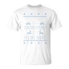 All I Want For Christmas Ist My Rest Blue T-Shirt