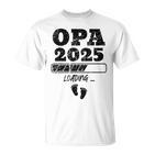 Zum Opa Beförders 2025 Gray T-Shirt