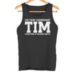 First Name Tank Tops