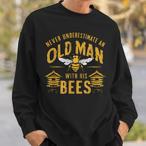 Never Underestimate An Old Man Sweatshirts