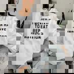 White Sweatshirts