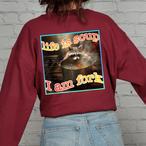 Meme Raccoon Sweatshirts