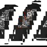 100 Days Of School Baseball Bat 100Th Day Of School Boys Long Sleeve T-Shirt