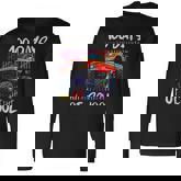100 Days Of School Monster Truck Boy Kid 100Th Day Of School Long Sleeve T-Shirt