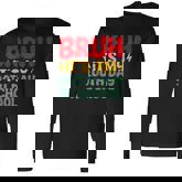 Bruh It's My 100Th Day Of School Boys 100 Days Of School Long Sleeve T-Shirt